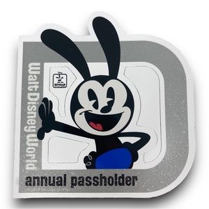 2023 Walt Disney World Oswald The Lucky Rabbit Annual Passholder Magnet Official